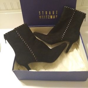 New!!! 💖Stuart Weitzman💖 Brushed Suede Booties